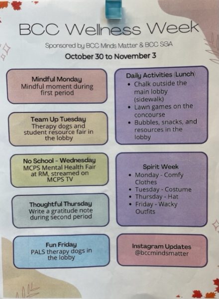 Students will have opportunities for self-care next week. Finding this time other times during the year can be challenging.