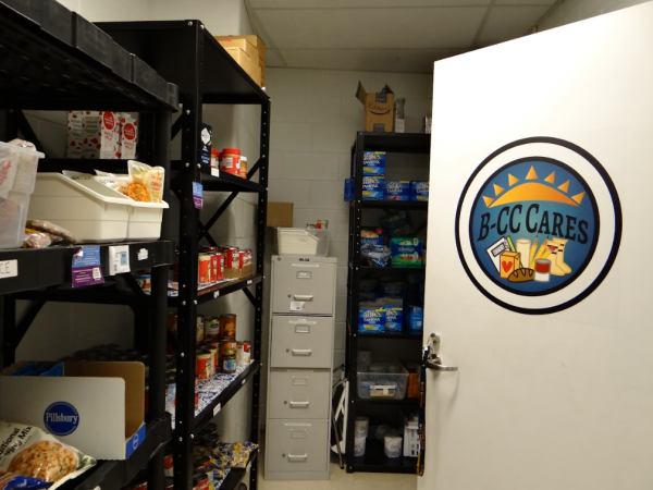 The interior of the B-CC Cares pantry