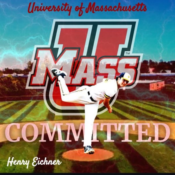 Henry Eichner, a Baron athlete, committed to UMass earlier this school year. 