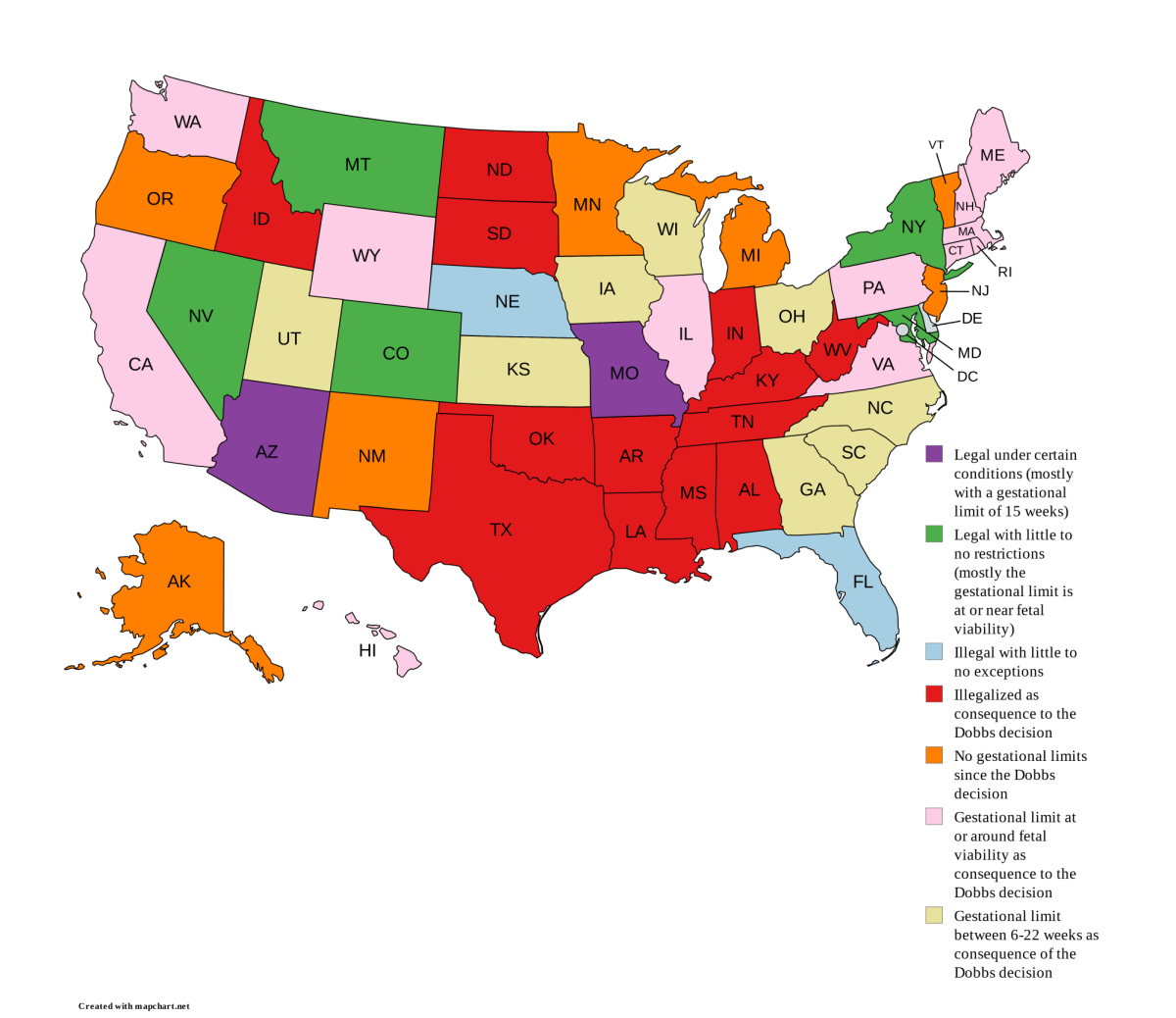 From Print: The Status of Abortion Rights Throughout the Country