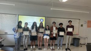 Junior Class Students Receive Their Awards