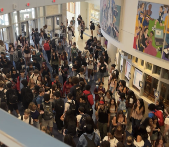 With shorter passing periods students often find the hallways overcrowded, making it even harder for them to get to class on time.