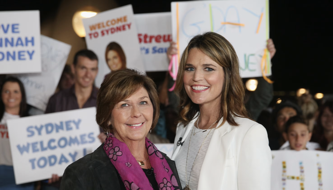 Nancy Guthrie and Savannah Guthrie