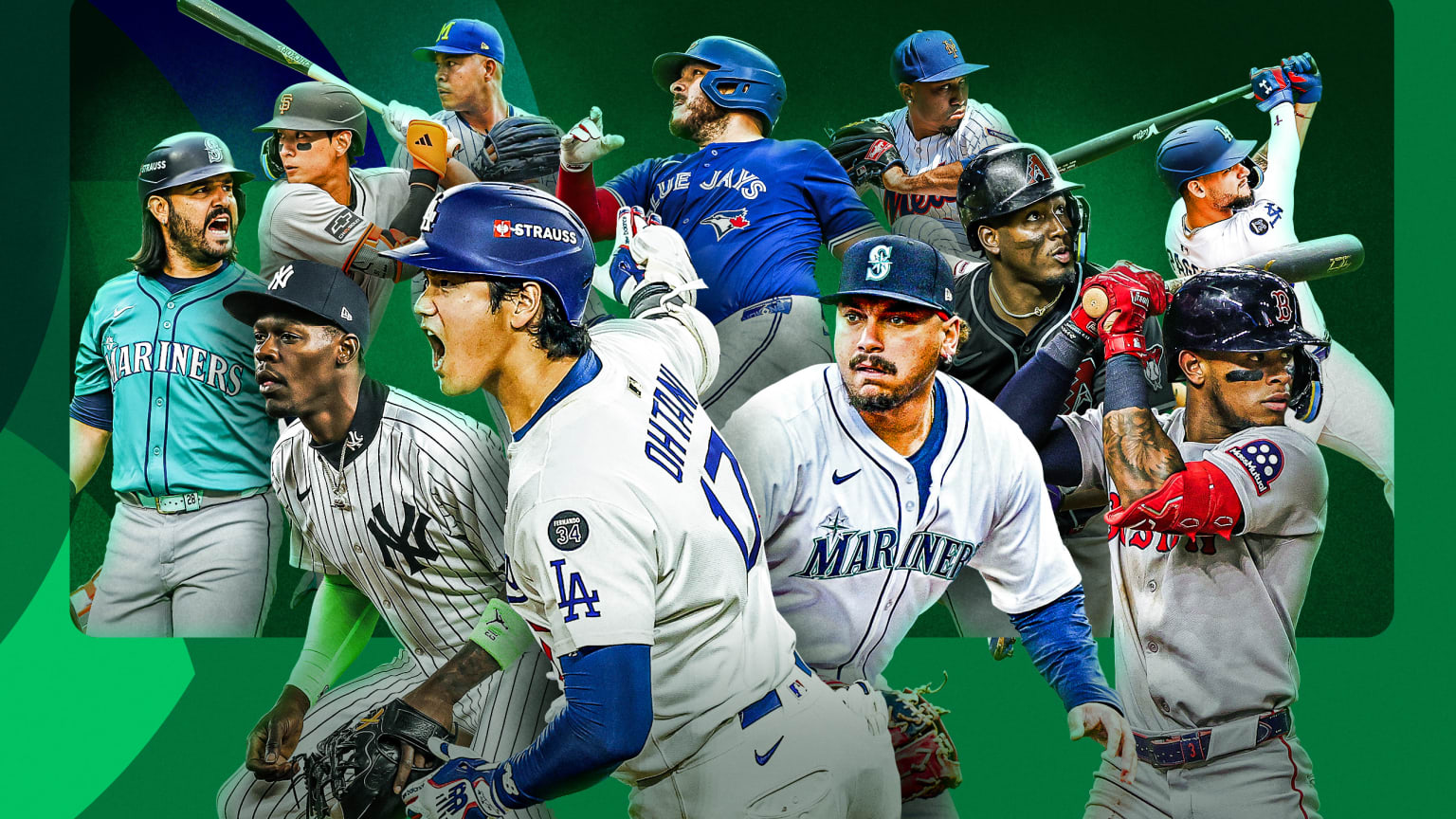 MLB stars who competed in the World Baseball Classic earlier this year. (Photo courtesy of MLB)