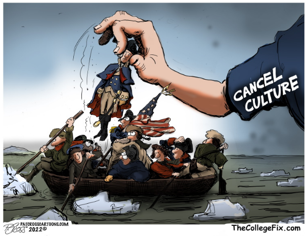 Political cartoon on Cancel Culture
