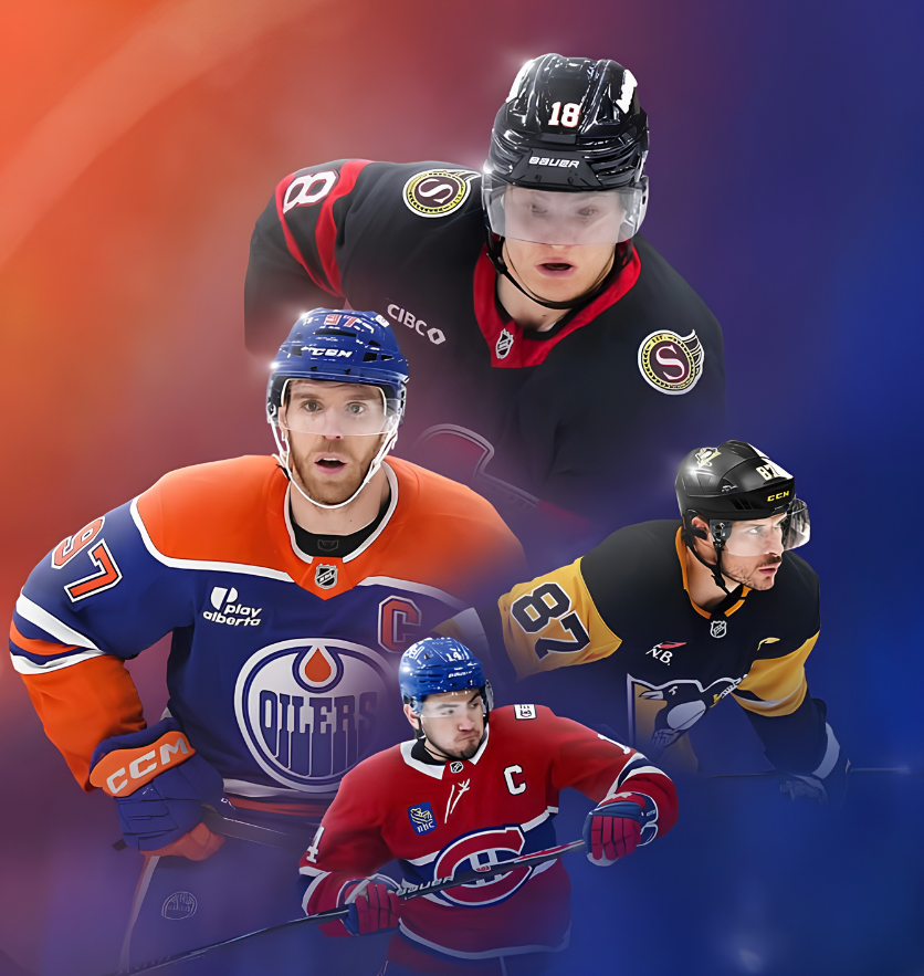 Featured players and teams of the 2026 NHL playoffs. Players battled their hearts out to get to this stage. 