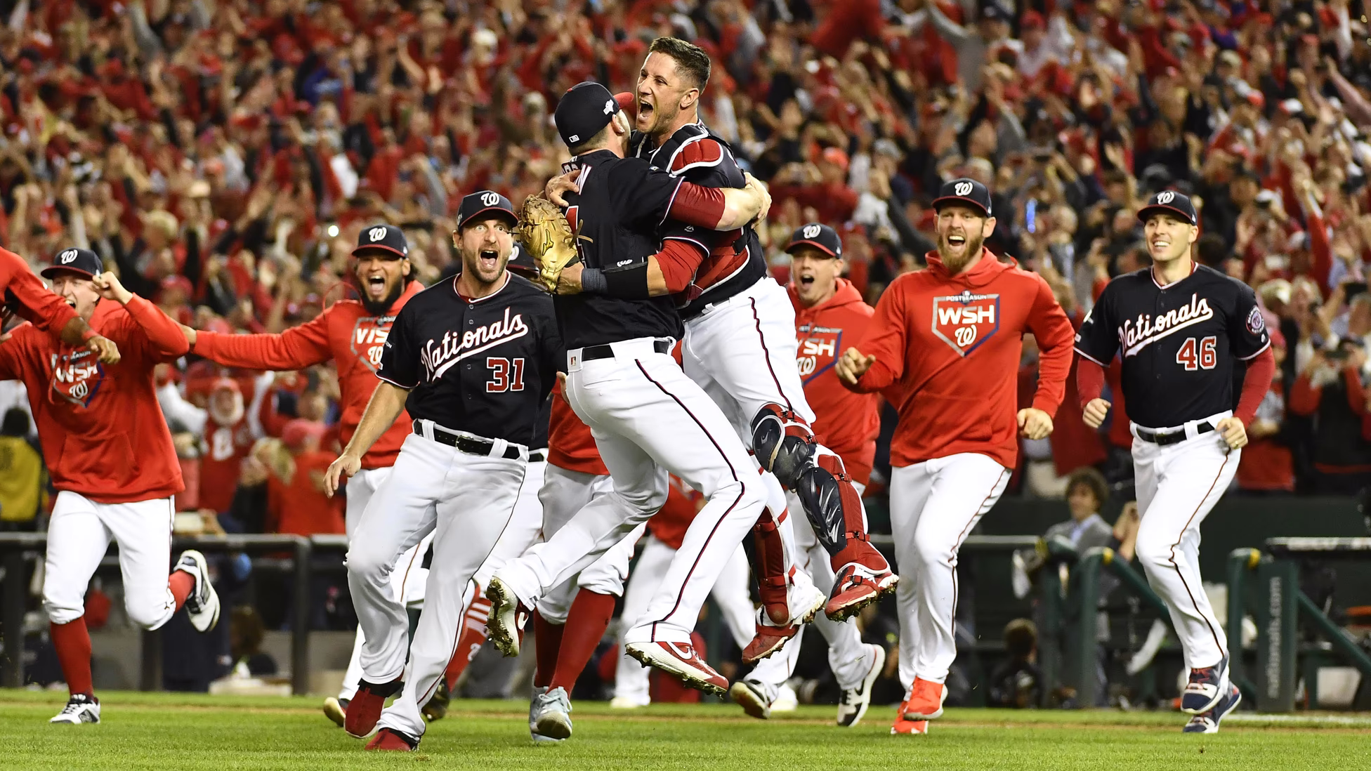 The Washington Nationals baseball team won the MLB World Series in 2019. They defeated the Houston Astros in a tough series, and hope to make it again in 2026. 